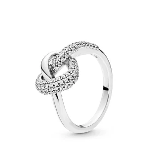 (image pour) Bague PANDORA Lien de l'Amour en Argent 198086CZ