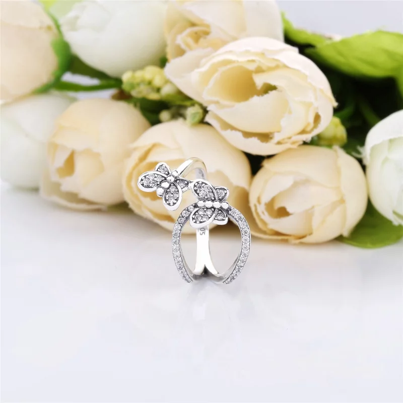 (image pour) Bague PANDORA Papillon Lumineux en Argent 197920CZ - Afficher 4