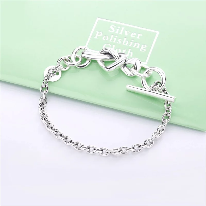 (image pour) Bracelet PANDORA Lien de l'Amour en Argent 598100 - Afficher 2