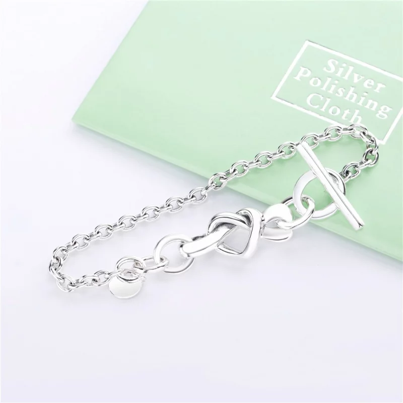 (image pour) Bracelet PANDORA Lien de l'Amour en Argent 598100 - Afficher 3