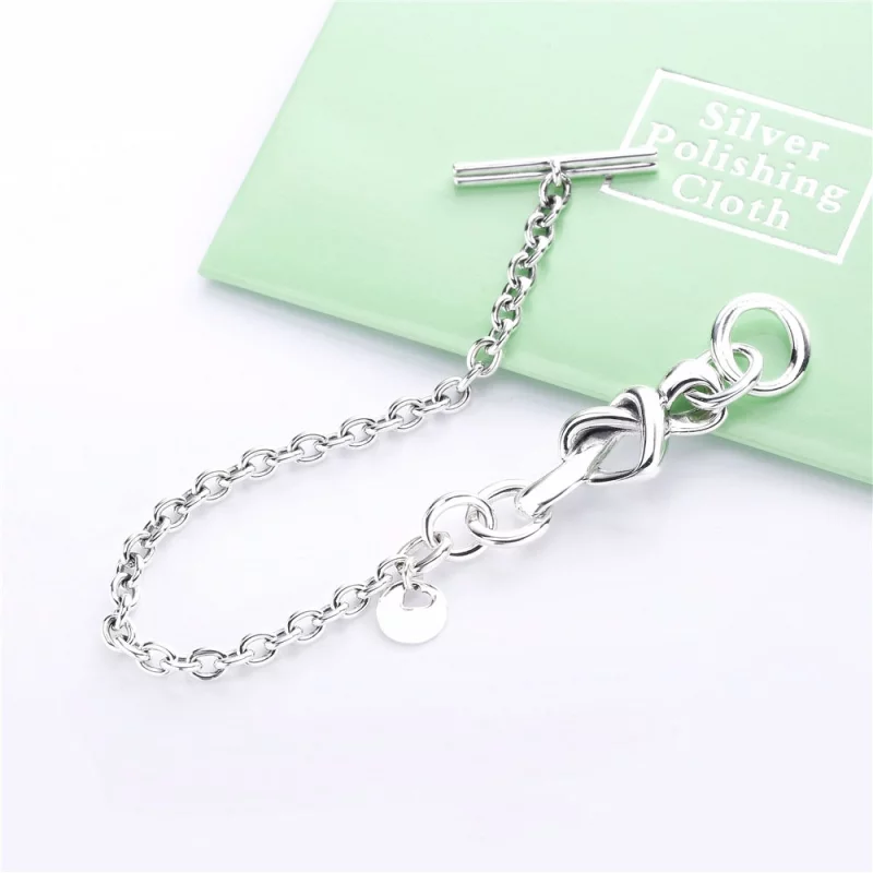 (image pour) Bracelet PANDORA Lien de l'Amour en Argent 598100 - Afficher 4
