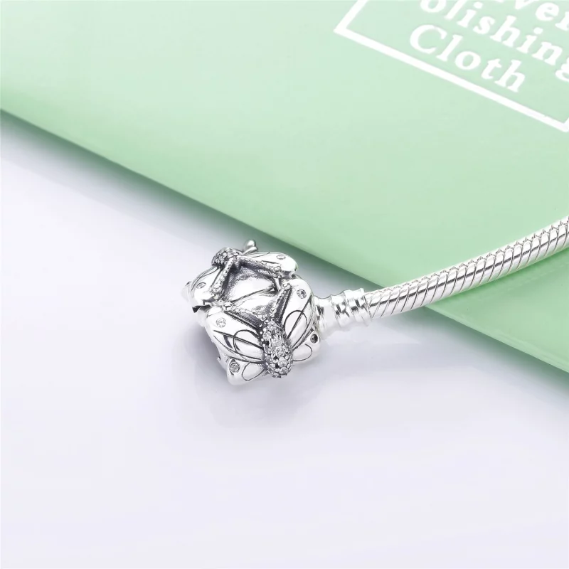 (image pour) Bracelet PANDORA Moments fermoir Papillon en Argent 597929CZ - Afficher 3