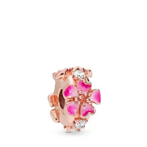 (image pour) Charm clip PANDORA Fleur de pêche 788099CZ