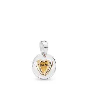 (image pour) Charm Cœur d'une Mère en Pandora Shine 767774