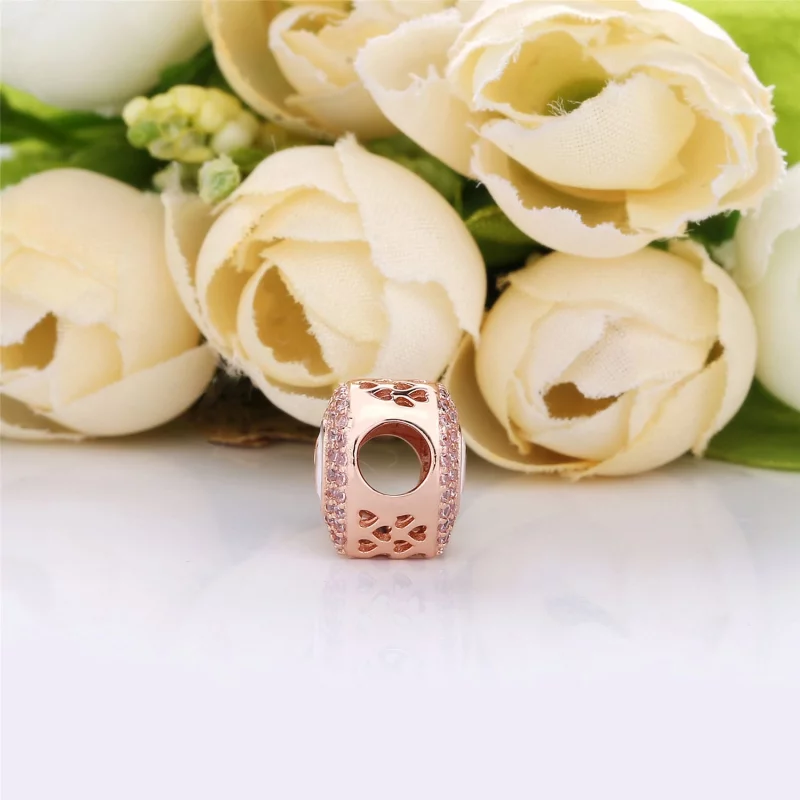 (image pour) Charm Cœurs en Abîme en Pandora Rose 788097NPR - Afficher 4