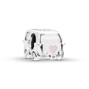 (image pour) Charm PANDORA Camping-Car vintage en Argent 797871EN160