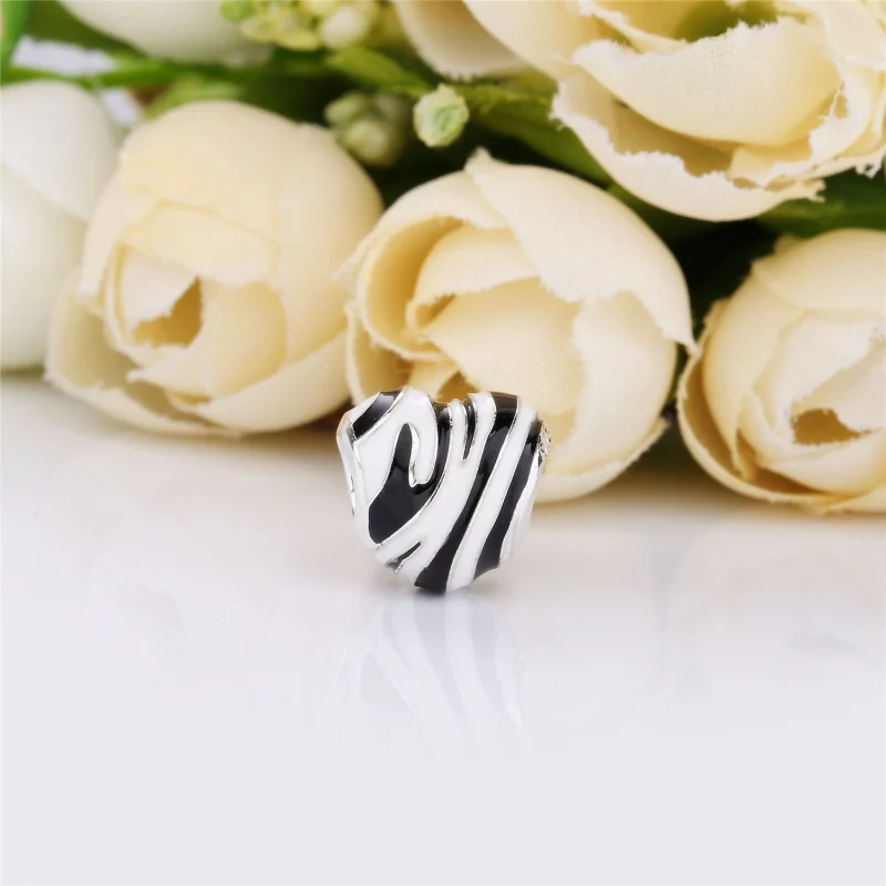 (image pour) Charm PANDORA-cœur en Argent 798056ENMX - Afficher 2