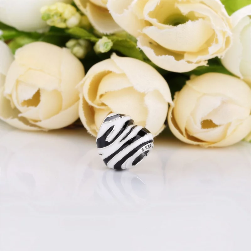 (image pour) Charm PANDORA-cœur en Argent 798056ENMX - Afficher 4