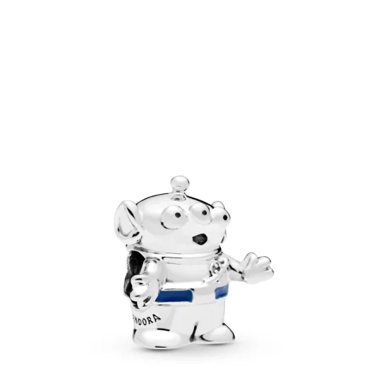 (image pour) Charm PANDORA Disney Alien en Argent 798045EN82