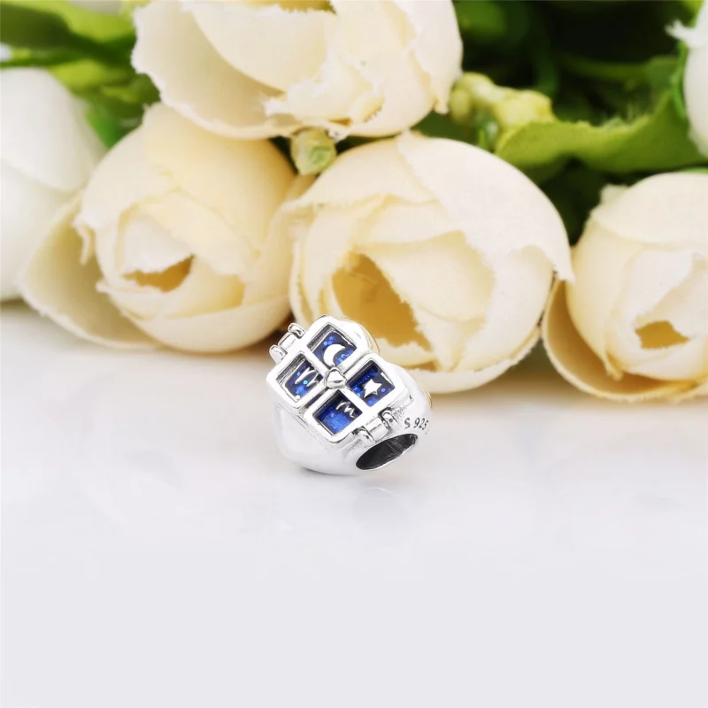 (image pour) Charm PANDORA Fenêtre de Ton Cœur en Argent 798006EN63 - Afficher 3