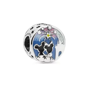 (image pour) Charm PANDORA Feux d'artifice de Mickey et Minnie Mouse 7501057372417P