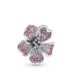(image pour) Charm PANDORA Grande fleur de fleur de pêche 798073NCCMX