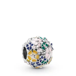 (image pour) Charm PANDORA Nuée de Fleurs en Argent 797907ENMX