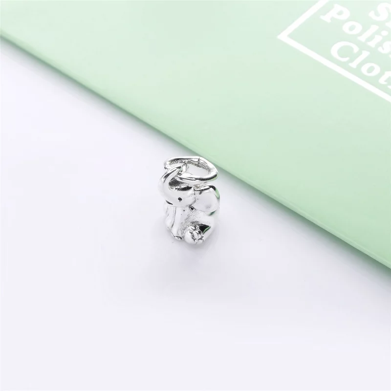 (image pour) Charm PANDORA pendant Éléphant en Argent 798069 - Afficher 2