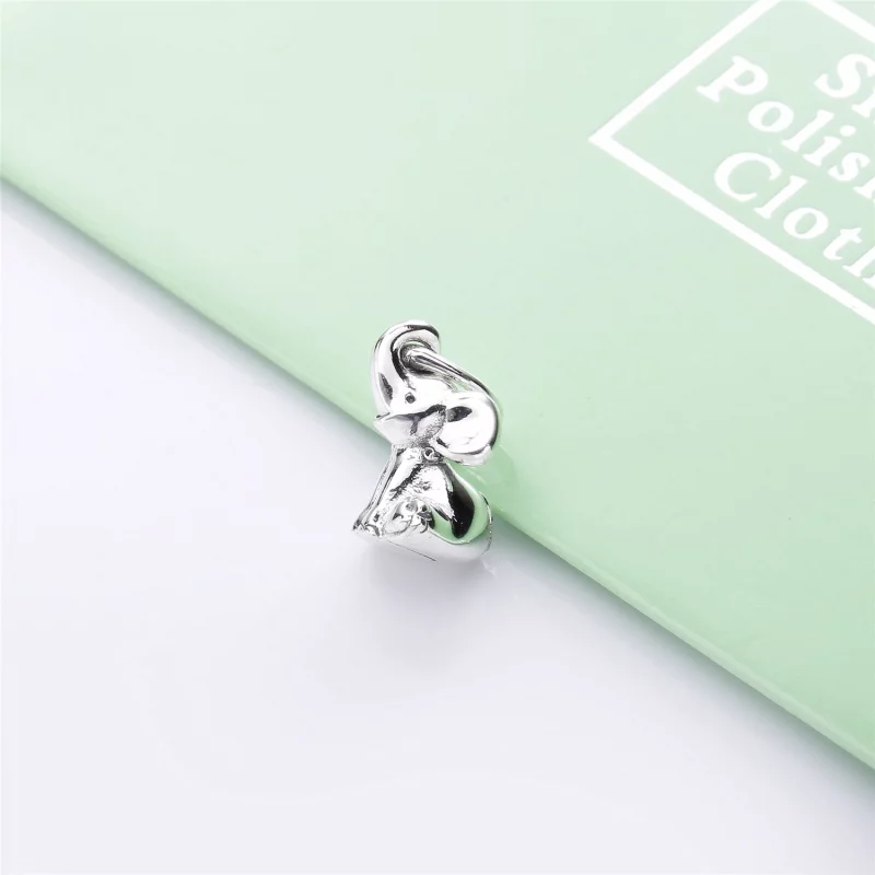 (image pour) Charm PANDORA pendant Éléphant en Argent 798069 - Afficher 3