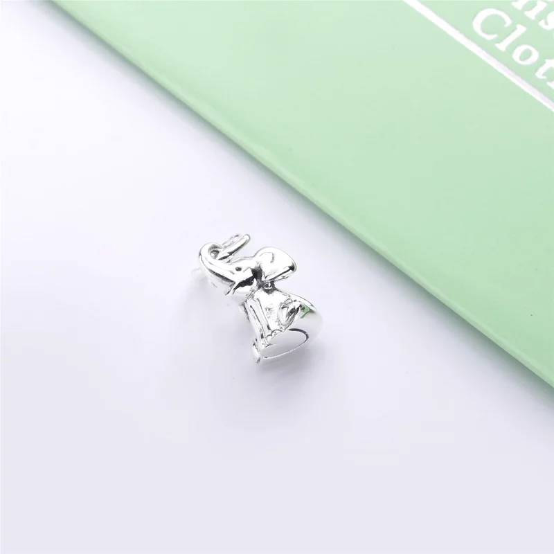 (image pour) Charm PANDORA pendant Éléphant en Argent 798069 - Afficher 4