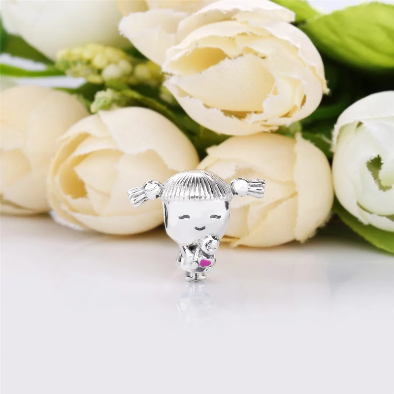 (image pour) Charm PANDORA Petite Fille en Argent 798016EN160 - Afficher 2