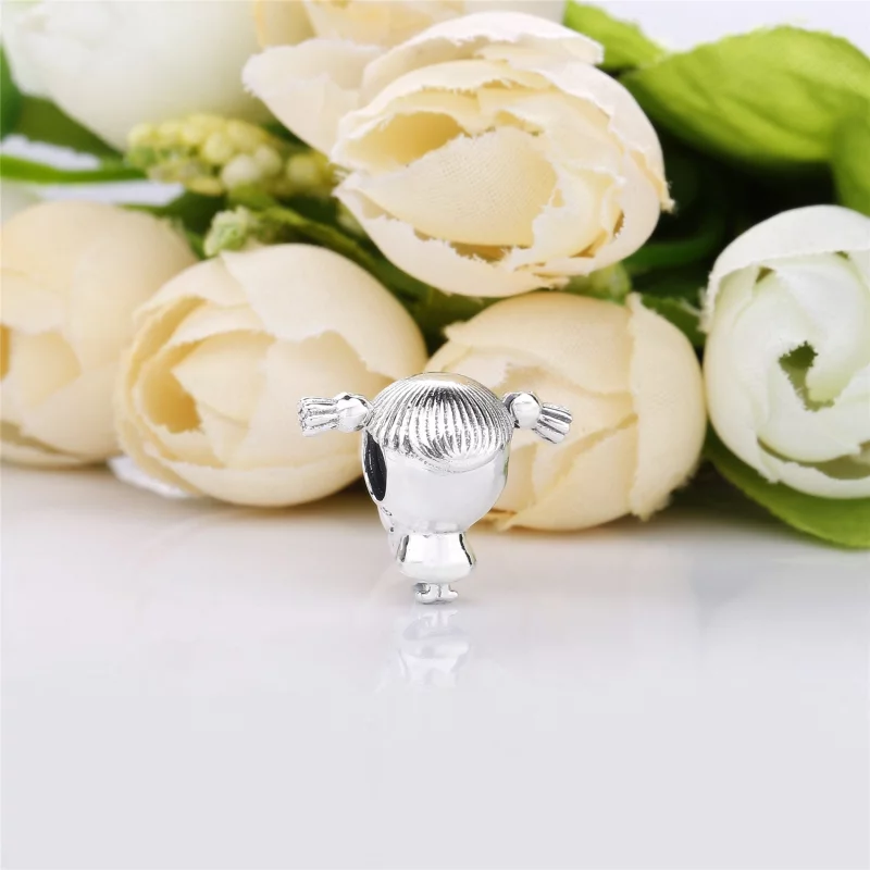 (image pour) Charm PANDORA Petite Fille en Argent 798016EN160 - Afficher 3