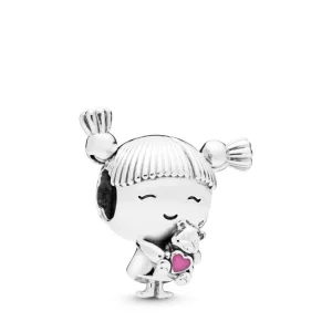 (image pour) Charm PANDORA Petite Fille en Argent 798016EN160