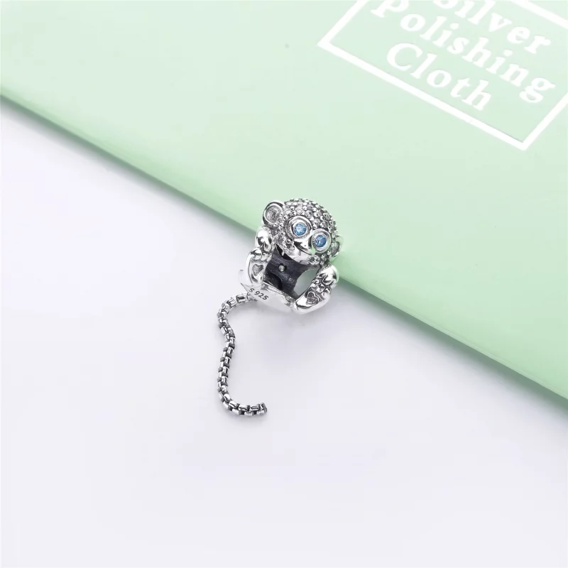 (image pour) Charm PANDORA Singe en Argent 798054CZ - Afficher 2