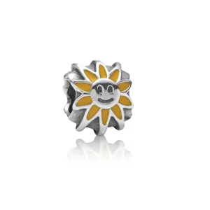 (image pour) Charm PANDORA soleil email 790532EN20