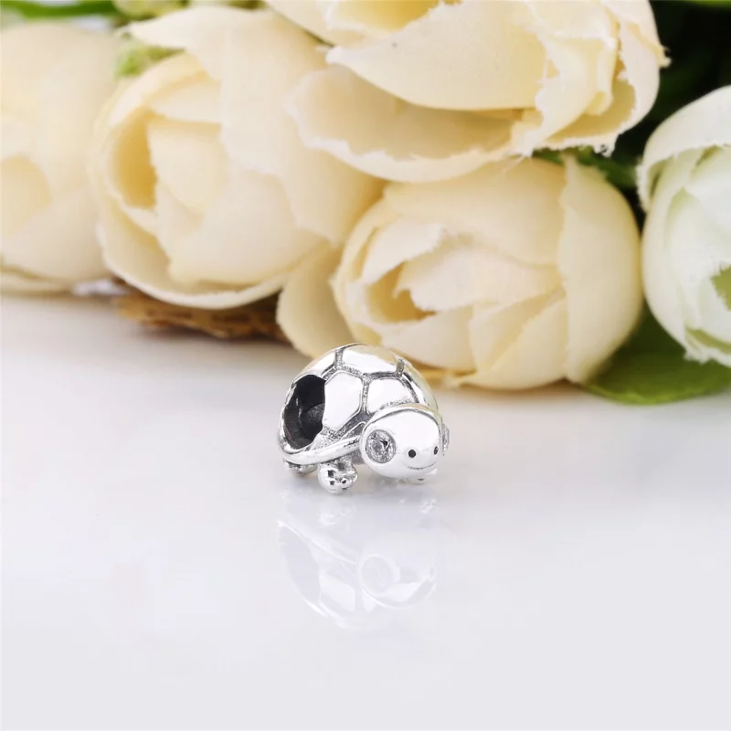 (image pour) Charm PANDORA Tortue en Argent 797878CZ - Afficher 2