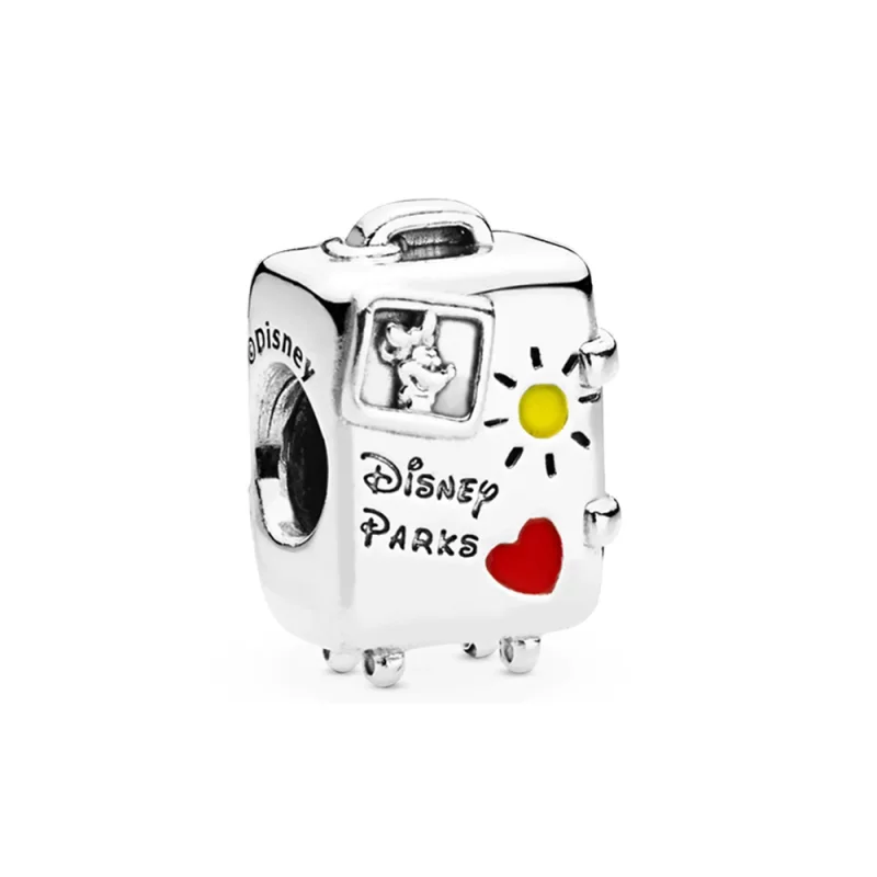 (image pour) Charm PANDORA Valise 'Fashion Vacay' de Mickey et Minnie Mouse 7501057372312P - Afficher 2