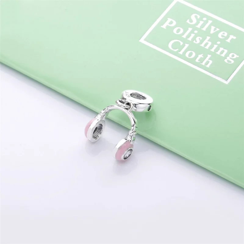 (image pour) Charm pendant PANDORA Casque en Argent 797902EN160 - Afficher 3