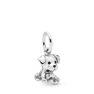 (image pour) Charm pendant PANDORA Chiot Labrador en Argent 798009EN16