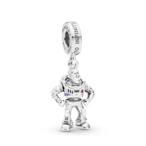 (image pour) Charm pendant PANDORA Disney Buzz l'Éclair en Argent 798042CZR