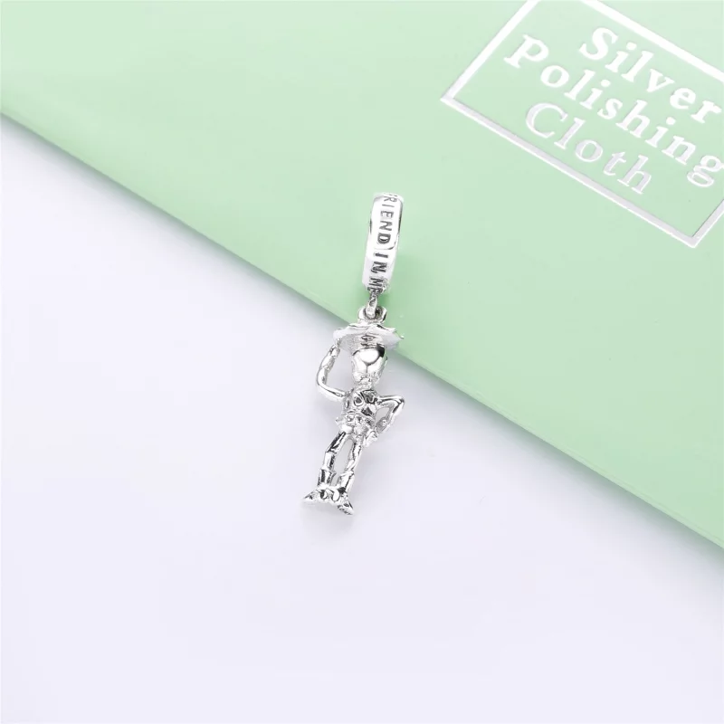 (image pour) Charm pendant PANDORA Disney Woody en Argent 798041ENMX - Afficher 3