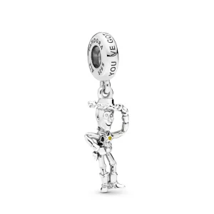(image pour) Charm pendant PANDORA Disney Woody en Argent 798041ENMX