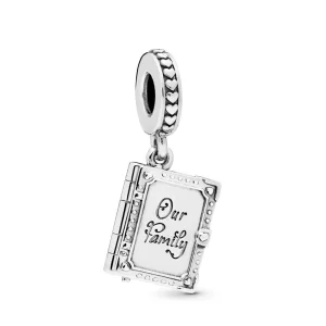 (image pour) Charm pendant PANDORA Livre de Famille en Argent 798105