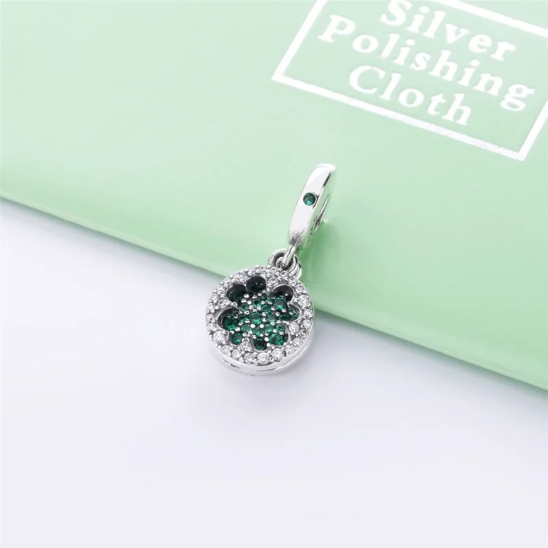 (image pour) Charm pendant PANDORA Trèfle en Argent 797906NRGMX - Afficher 2