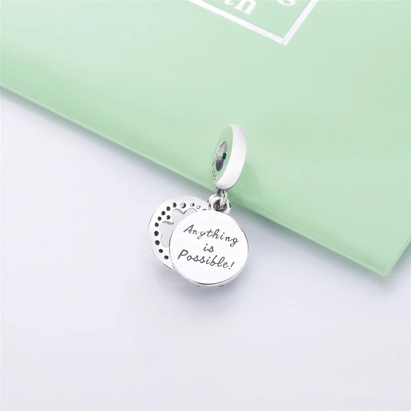 (image pour) Charm pendant PANDORA Trèfle en Argent 797906NRGMX - Afficher 4