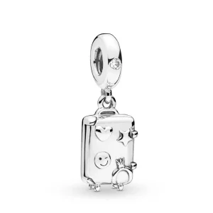 (image pour) Charm pendant PANDORA Valise en Argent 797887EN160