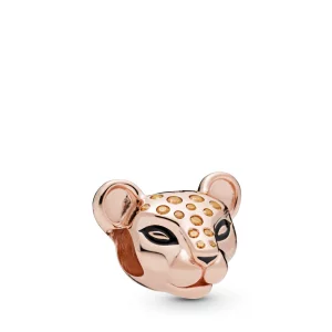 (image pour) Charm Princesse Lionne Scintillante en Pandora Rose 788024CZM