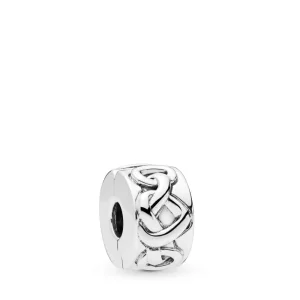 (image pour) Clip PANDORA Liens de l'Amour en Argent 798035
