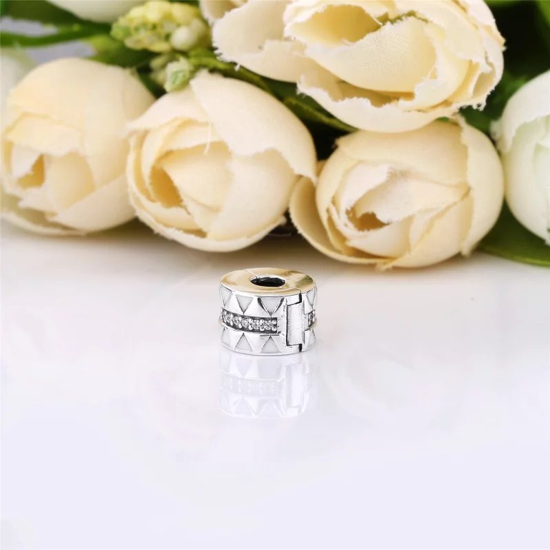 (image pour) Clip PANDORA Talisman Lumineux en Argent 798067CZ - Afficher 3