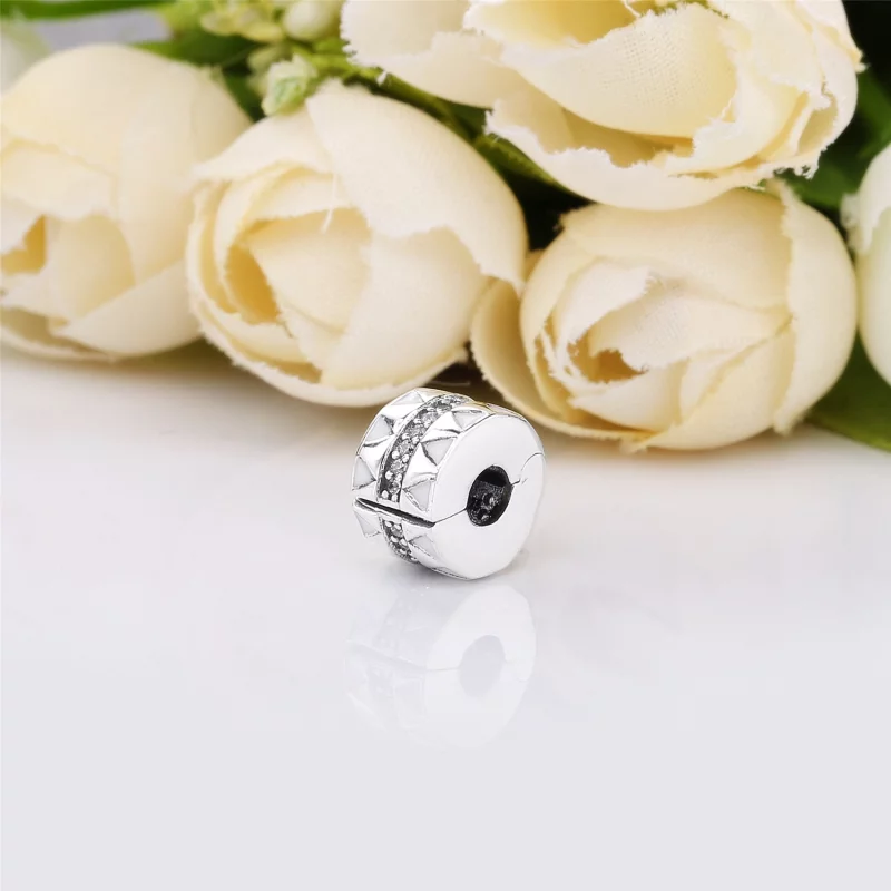 (image pour) Clip PANDORA Talisman Lumineux en Argent 798067CZ - Afficher 4