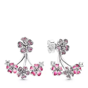 (image pour) Clous d'oreilles PANDORA Fleurs de fleurs de pêcher 298113NCCMX
