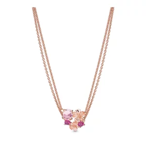Collier PANDORA Fleur de pêche 388101NCC (image pour) Collier PANDORA Fleur de pêche 388101NCC