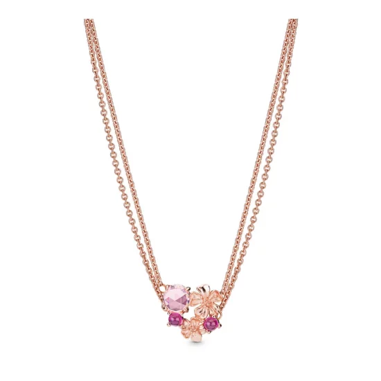 (image pour) Collier PANDORA Fleur de pêche 388101NCC