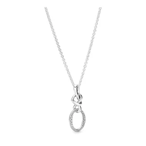 Collier PANDORA Lien de l'Amour en Argent 398078CZ (image pour) Collier PANDORA Lien de l'Amour en Argent 398078CZ