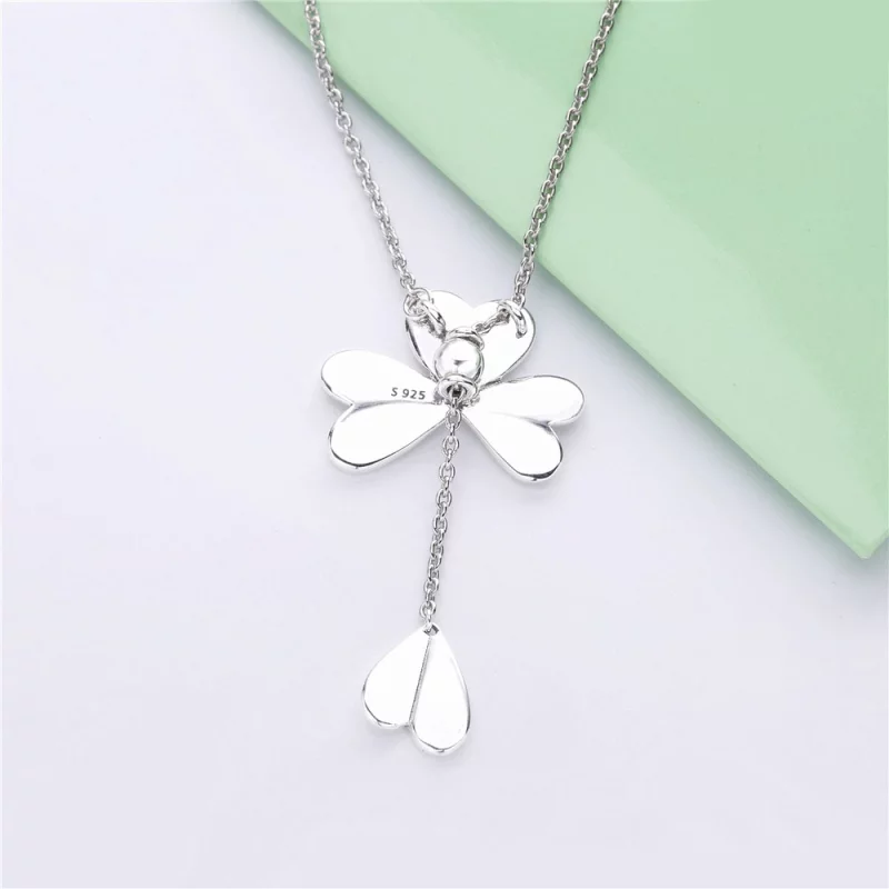 (image pour) Collier PANDORA Trèfle à Quatre Feuilles en Argent 397925 - Afficher 3