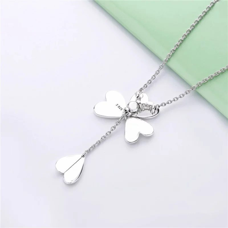 (image pour) Collier PANDORA Trèfle à Quatre Feuilles en Argent 397925 - Afficher 4