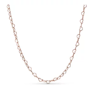 (image pour) Collier Union de Cœurs en Pandora Rose 387961