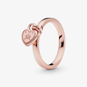 (image pour) Bague PANDORA Cadenas En Forme de Cœur 186571