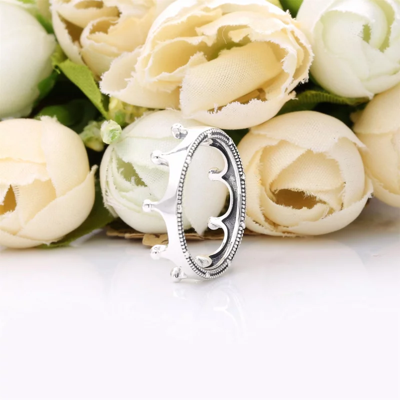(image pour) Bague PANDORA Couronne Polie 198599C00 - Afficher 3