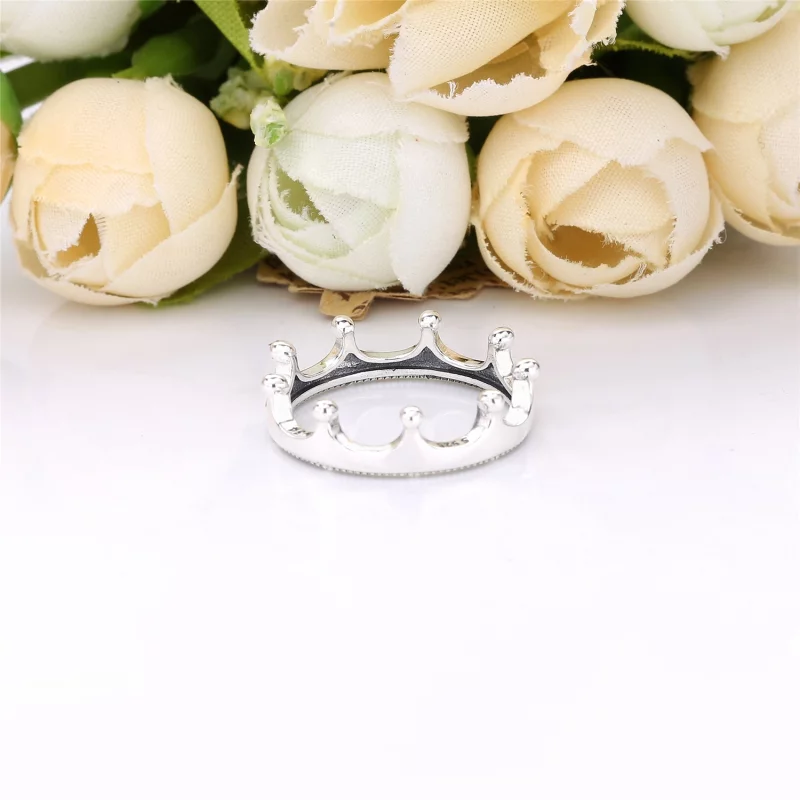 (image pour) Bague PANDORA Couronne Polie 198599C00 - Afficher 4